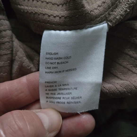 Elodie pull-on front tie wide leg pants size MEDIUM - Picture 6 of 7